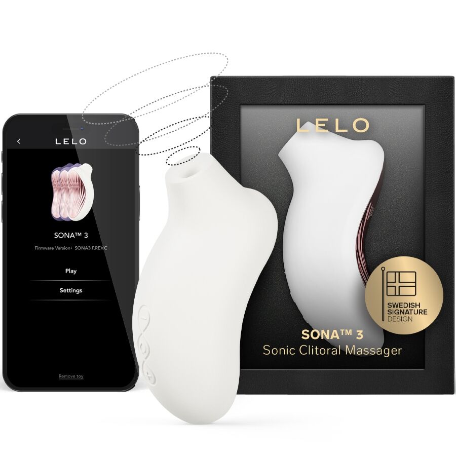 LELO – SONA 3 SONIC CLITORAL MASSAGER CREAM
