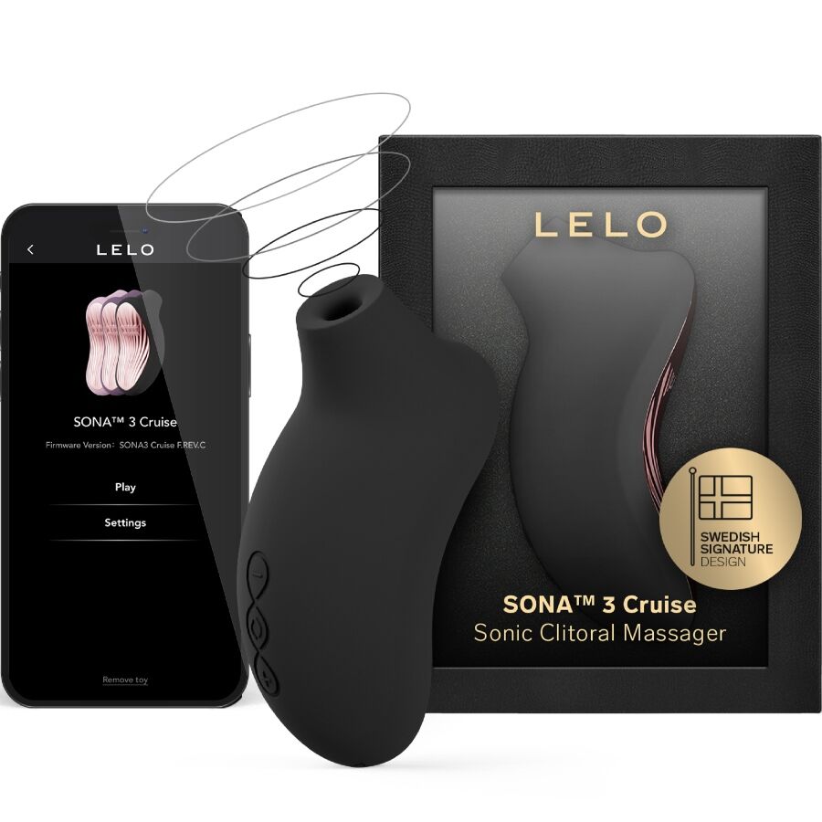 LELO – SONA 3 CRUISE SONIC CLITORAL MASSAGER BLACK