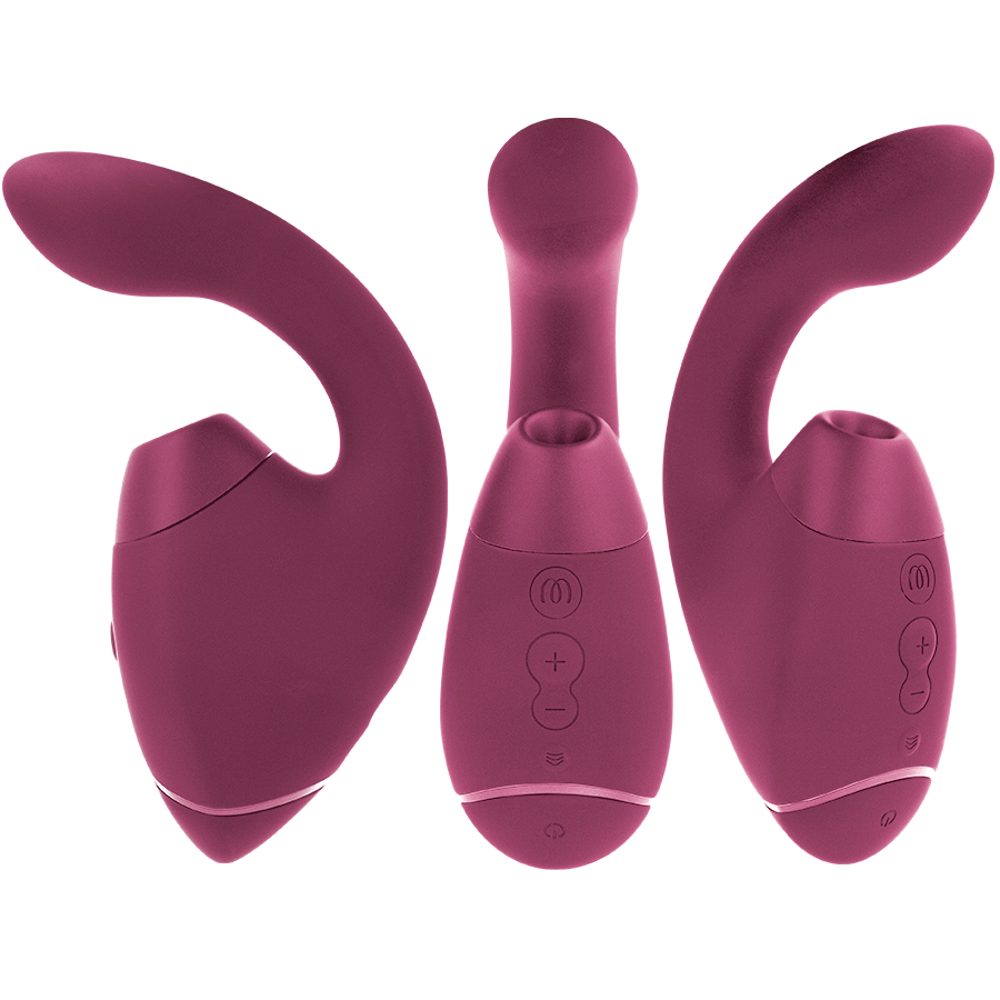 WOMANIZER – DUO NEXT DUAL CLITORAL  G-SPOT STIMULATOR DUSKY PINK