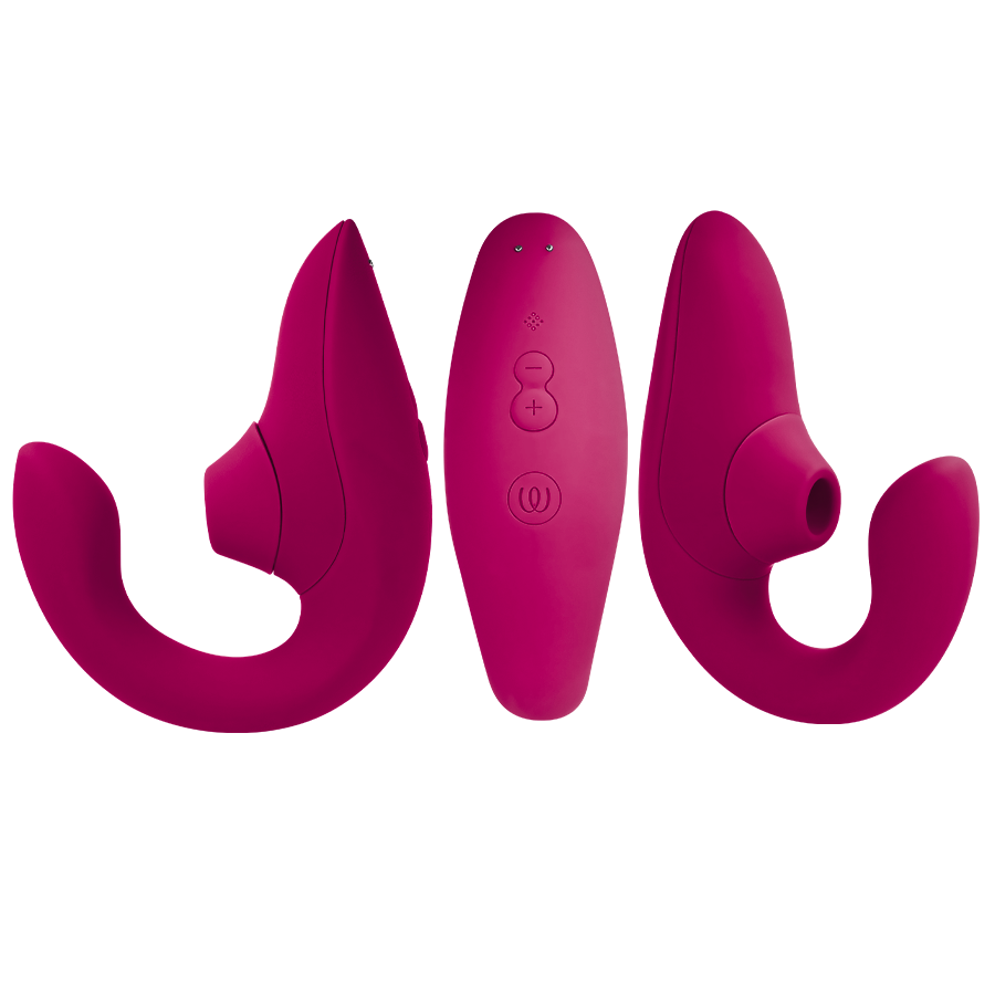 WOMANIZER – BLEND RABBIT VIBRATOR STIMULATOR VIBRANT PINK
