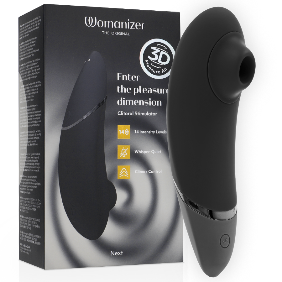 WOMANIZER – NEXT CLITORIAL STIMULATOR BLACK