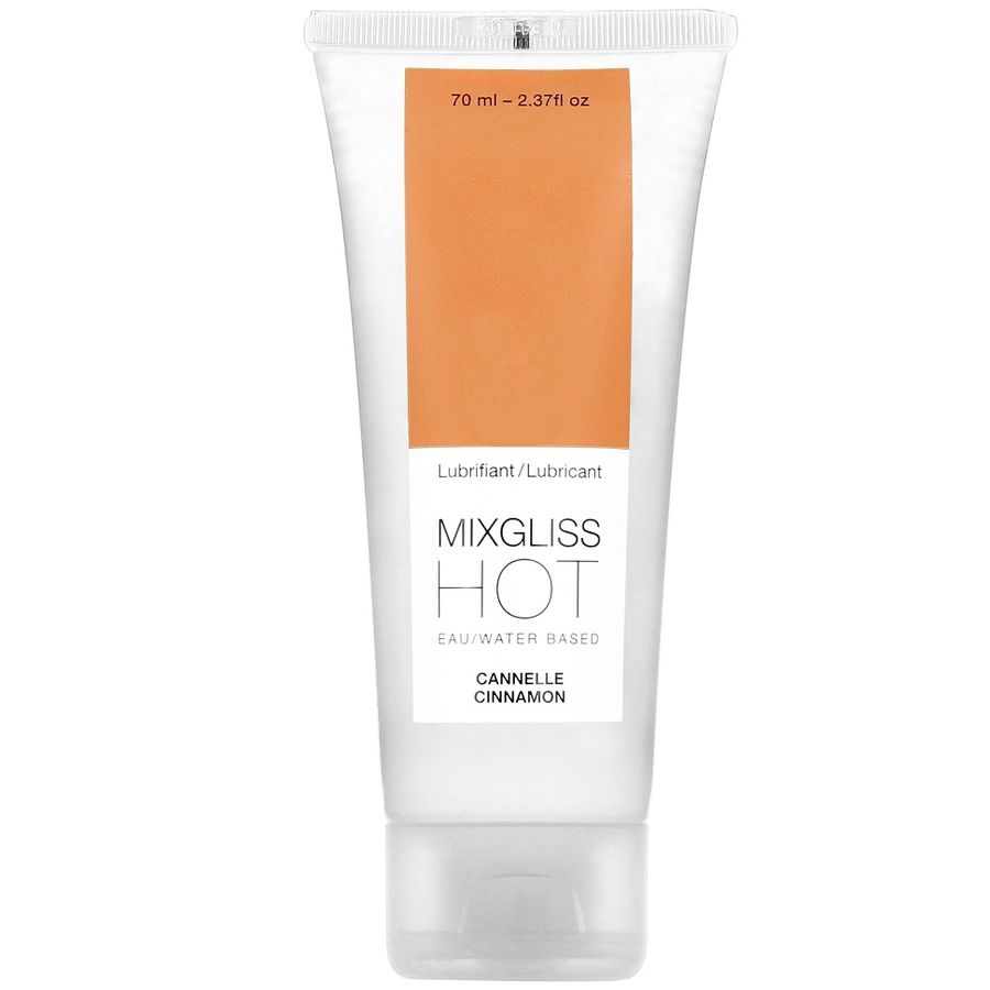 MIXGLISS – HEAT EFFECT LUBRICANT CINNAMON FLAVOR 70ML