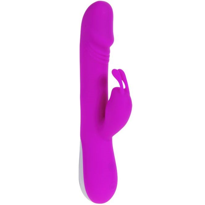 PRETTY LOVE – FLIRTATION ROBERT VIBRATOR WITH CLITORIS STIMULATOR