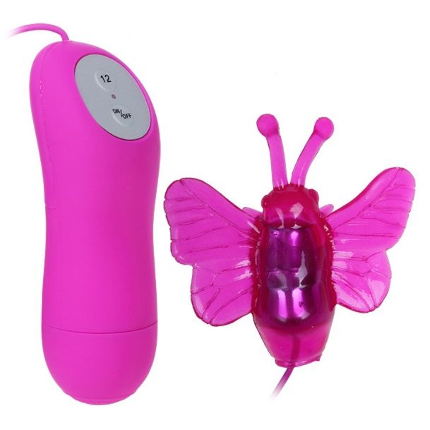 BAILE – CUTE SECRET BUTTERFLY STIMULATOR VIBRATOR 12V