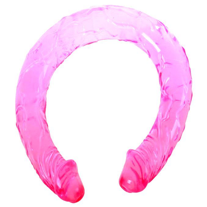 BAILE - PINK DOUBLE DONG 44.5 CM - Image 3