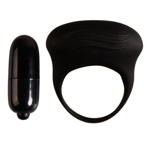 PRETTY LOVE – BERTRAM BLACK VIBRATOR RING