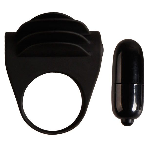 PRETTY LOVE – CHESTER BLACK VIBRATOR RING