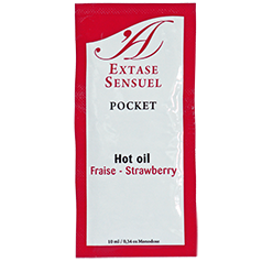 EXTASE SENSUAL – STRAWBERRY STIMULATING OIL 10 ML
