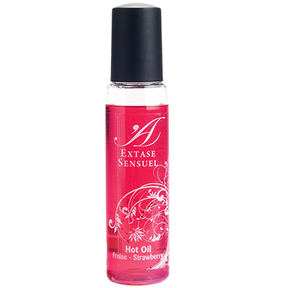 EXTASE SENSUAL – STRAWBERRY STIMULATING OIL HEAT TRIP 35 ML