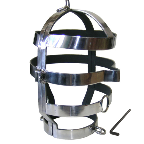 METAL HARD – MASK WITH STEEL NECKLACE
