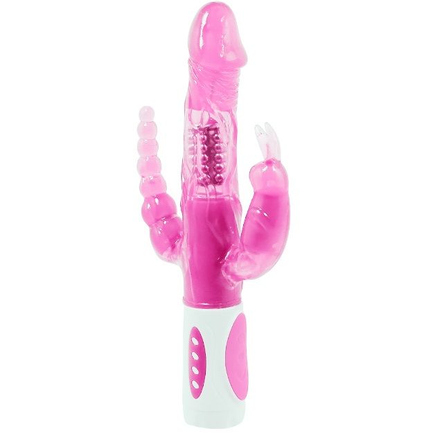 BAILE – PRETTY BUNNY TRIPLE VIBRATOR ROTATOR