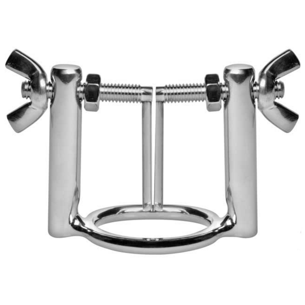 METAL HARD – GLAND RING WITH URETHRAL DILATOR PRESS
