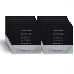 MIXGLISS – MAX ANAL DILATOR LUBRICANT PACK 12 SINGLE DOSE 4ML