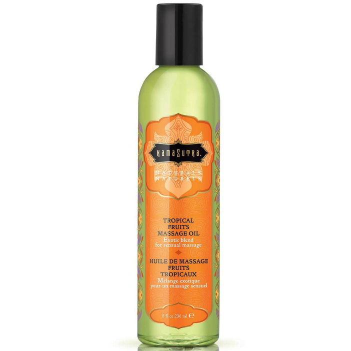 KAMASUTRA – NATURALS MASSAGE OIL TROPICAL FRUITS 236ML
