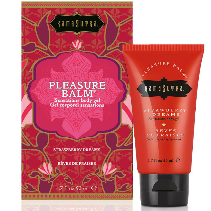KAMASUTRA – STIMULATING PLEASURE BALM STRAWBERRY DREAMS FLAVOR 50ML