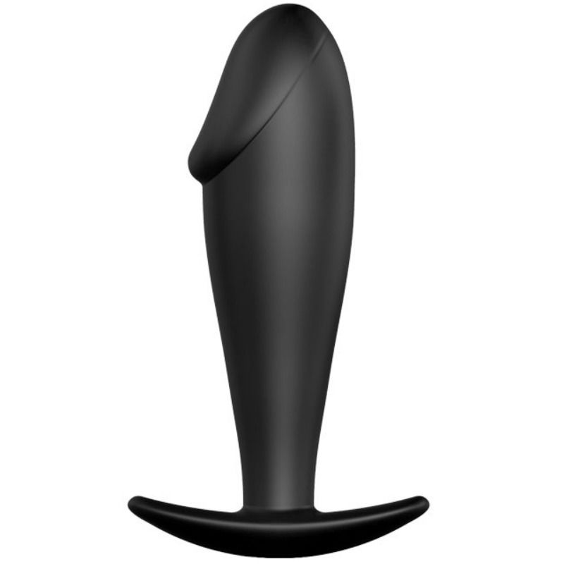 PRETTY LOVE – ANAL PLUG SILICONE PENIS FORM BLACK
