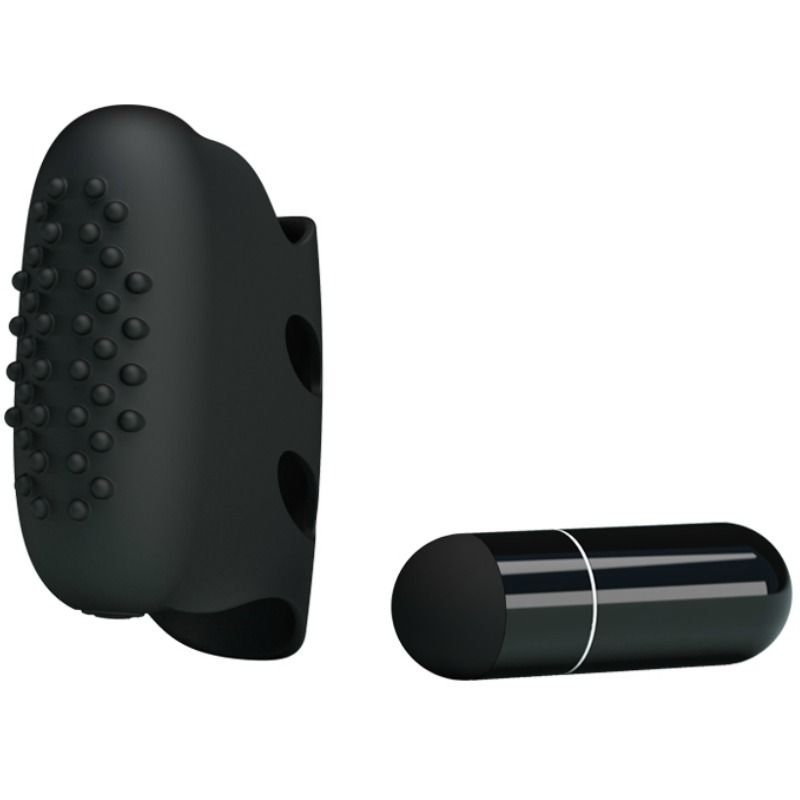 PRETTY LOVE – FLIRTATION STEWARD BLACK VIBRATION THIMBLE