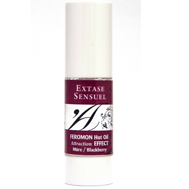 EXTASE SENSUAL – HEATING EFFECT MASSAGE OIL WITH BLACKBERRY PHEROMONES 30 ML