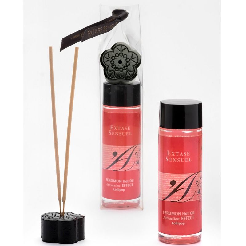 EXTASE SENSUAL – HEAT EFFECT MASSAGE OIL WITH PIRULET PHEROMONES 100 ML