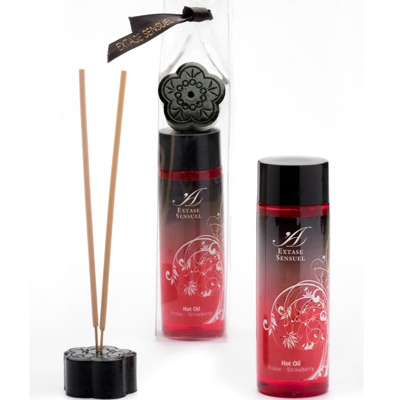 EXTASE SENSUAL – STRAWBERRY HEAT STIMULATING OIL 100 ML