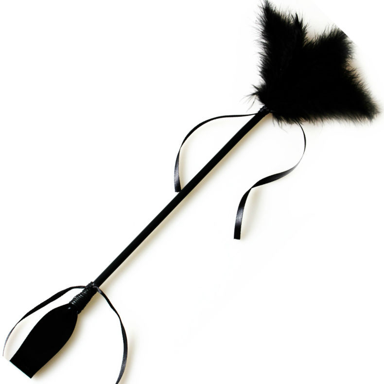 SECRETPLAY – BLACK WHIP  FEATHER