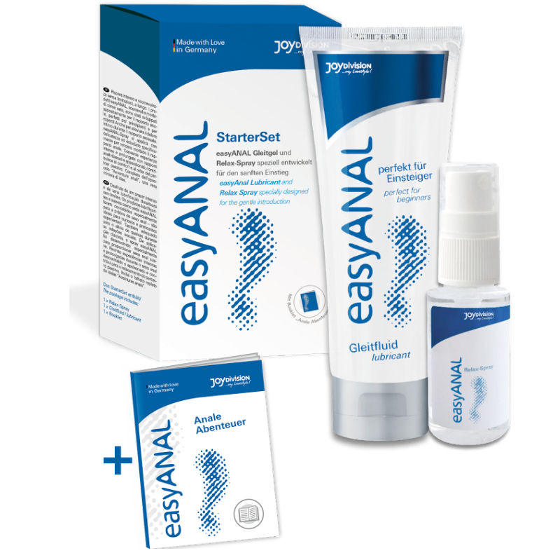 JOYDIVISION EASYANAL – STARTER SET  LUBRICANTE + RELAX SPRAY