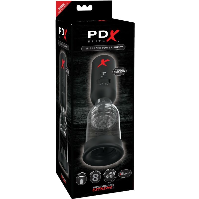 PDX ELITE – TIP TEAZER POWER PUMP