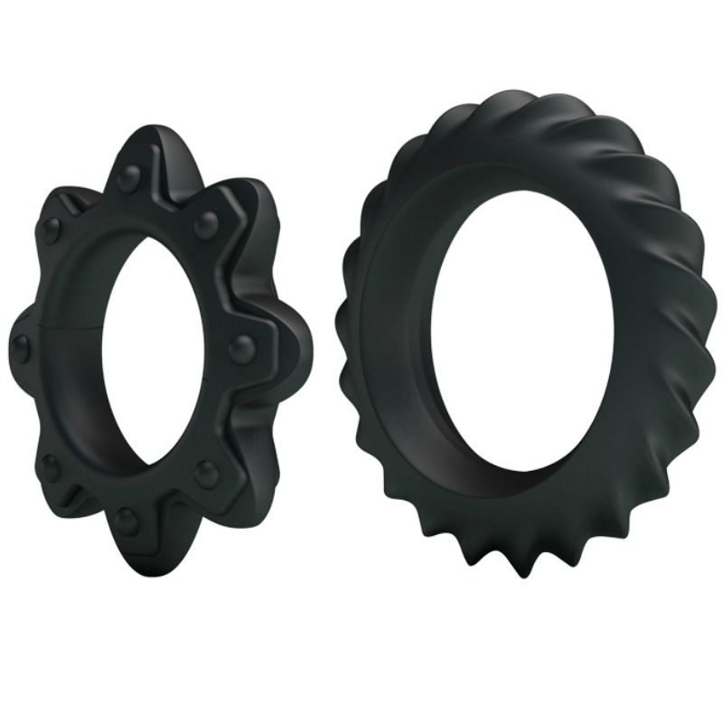 BAILE – KIT 2 RING FLOWERING SILICONE RINGS