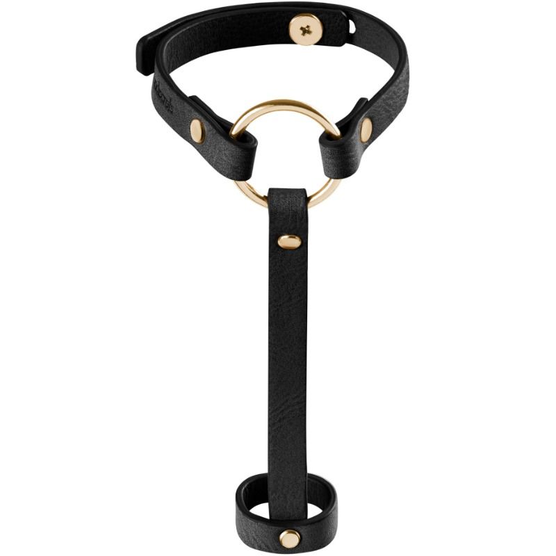 BIJOUX – INDISCRETS MAZE BRACELET / HAND HARNESS BLACK