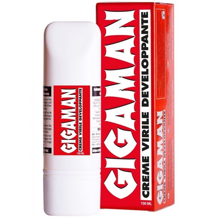 RUF – GIGAMAN CREAM FOR THE INCREASE OF VIRILITY