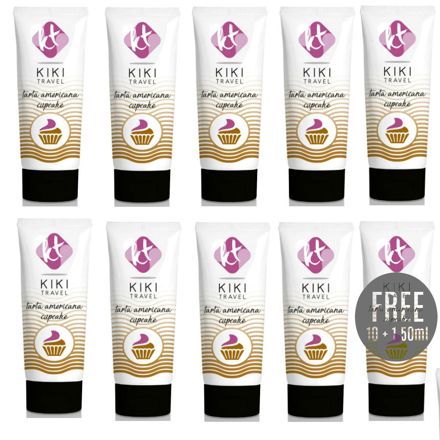 KIKÍ TRAVEL – CUPCAKE LUBRICANT 50 ML 10+1 FREE