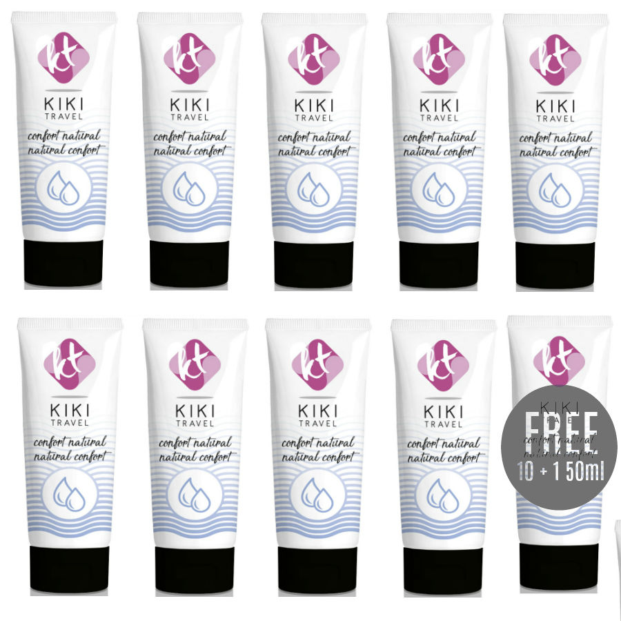 KIKÍ TRAVEL – CONFORT NATURAL LUBRICANT 50 ML 10+1 FREE