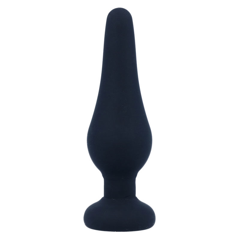INTENSE – ANAL PLUG PIPO S BLACK SILICONE 9.8 CM