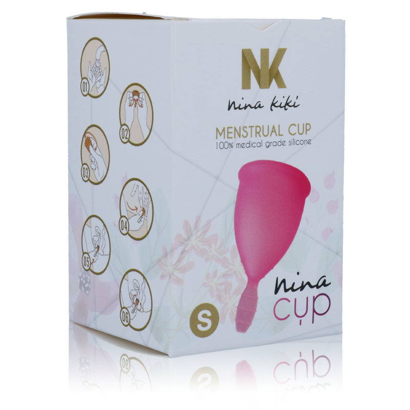 NINA KIKÍ – MENSTRUAL CUP PINK – SIZE S