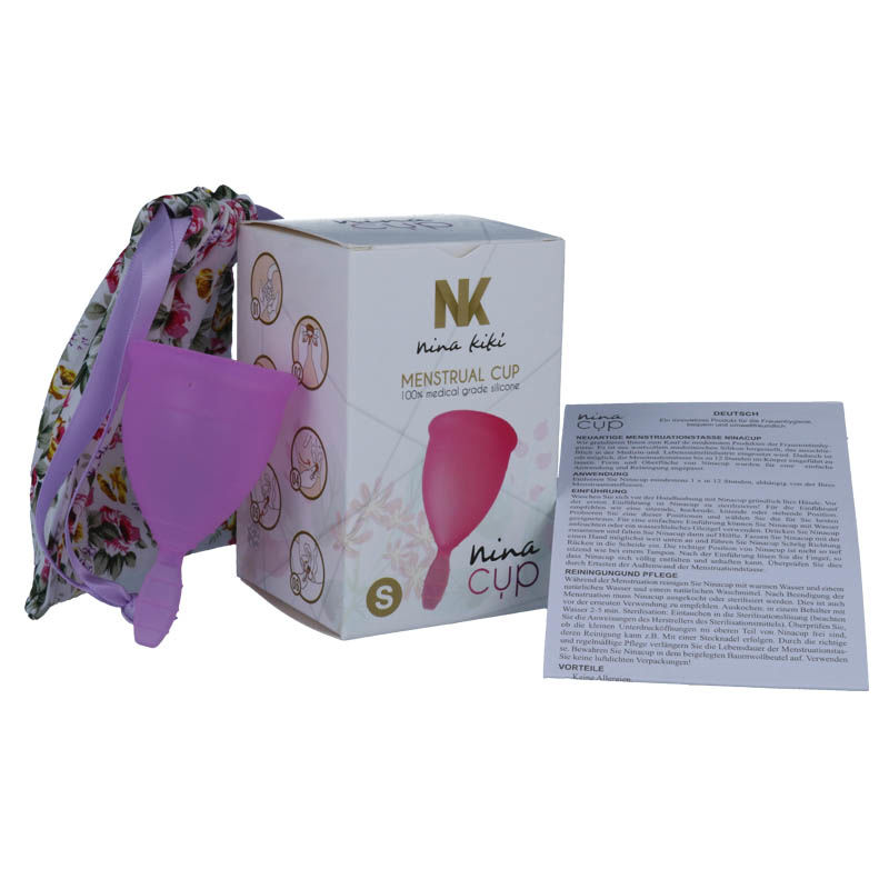 NINA KIKÍ – MENSTRUAL CUP PURPLE – SIZE S