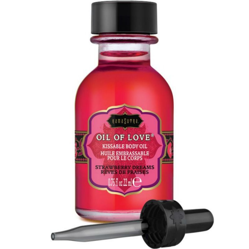 KAMASUTRA – EDIBLE OIL – STRAWBERRIES 22 ML
