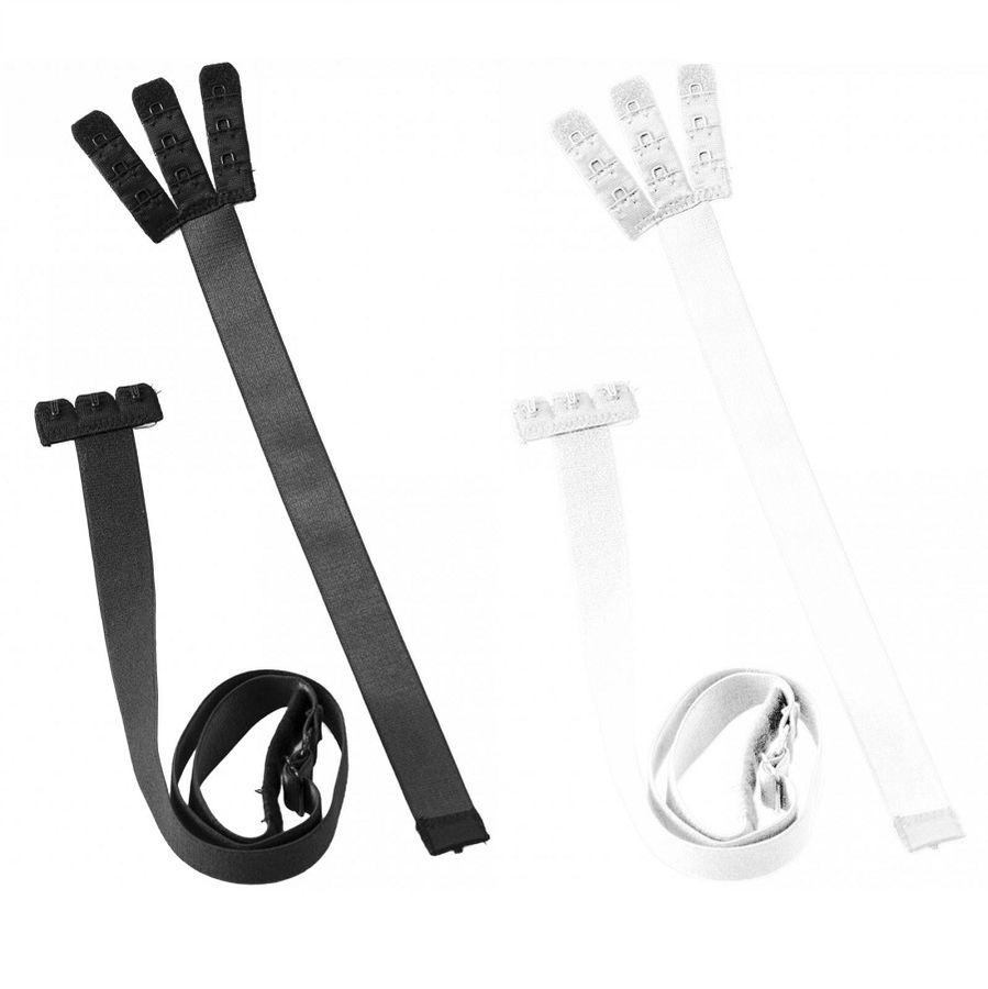 BYE-BRA – OPEN BACK BRA ADAPTER BLACK  WHITE
