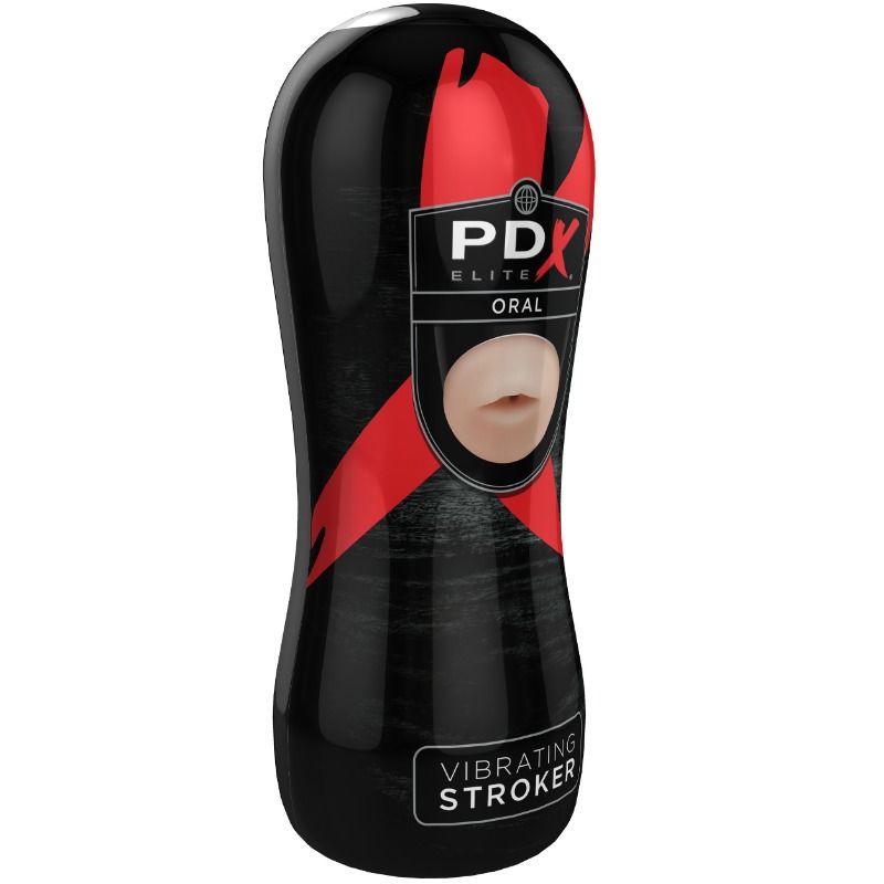 PDX ELITE – VIBRATING ORAL STROKER