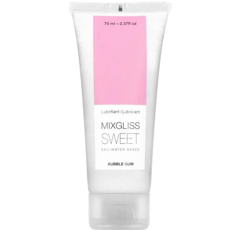 MIXGLISS – WATER BASED LUBRICANT GUM FLAVOR 70 ML