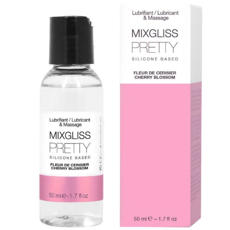 MIXGLISS – PRETTY SILICONE LUBRICANT CHERRY BLOSSOM 50 ML