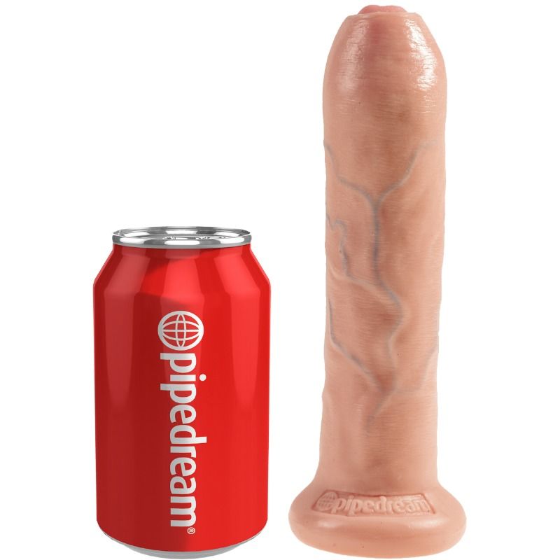 KING COCK – REALISTIC DILDO UNCUT FLESH 21 CM