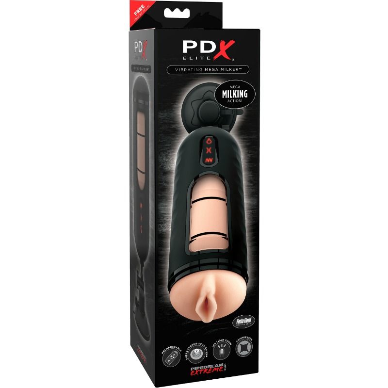 PDX ELITE – VIBRATING MEGA MILKER