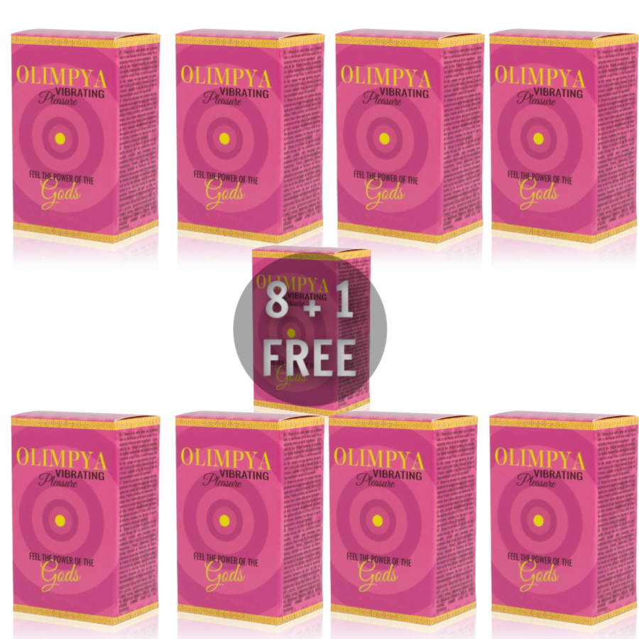 OLIMPYA – VIBRATING PLEASURE  POWER OF THE GODS 8  + 1 FREE
