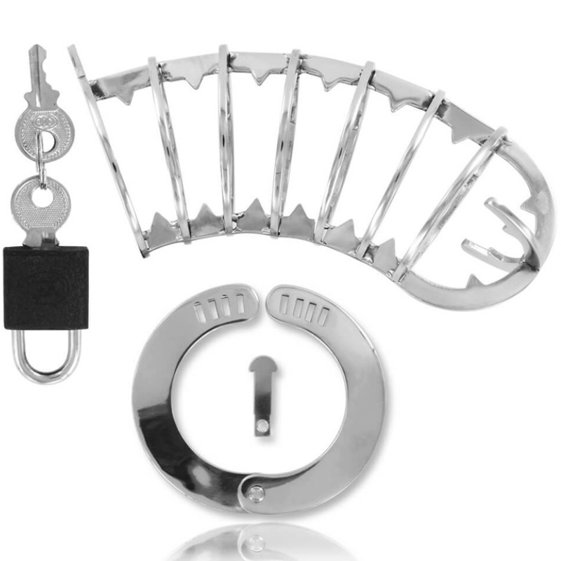 METAL HARD – PENIS CAGE WITH SECURITY LOCK 14 CM