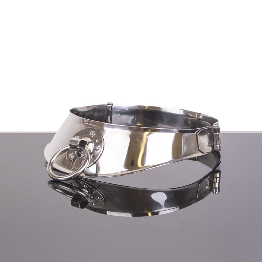 METAL HARD – RESTRAINT COLLAR WITH RING