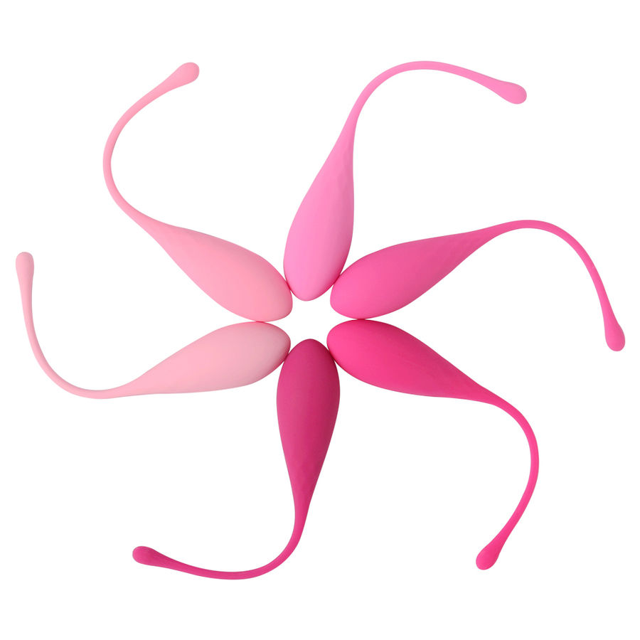 LESLIE – KEGEL FIT PELVIC MUSCLE TRAINING SET 6 WEIGHTS