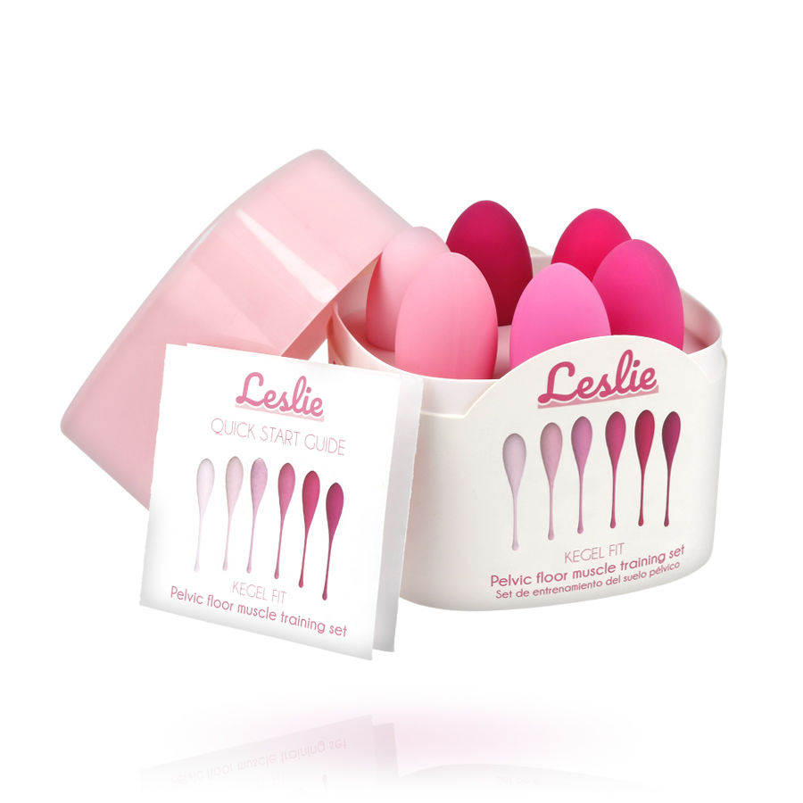 LESLIE – KEGEL FIT PELVIC MUSCLE TRAINING SET 6 WEIGHTS
