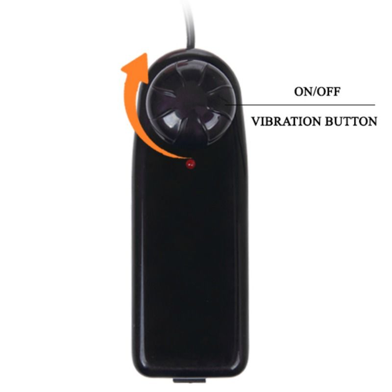 BAILE – THE BIG PENIS DILDO WITH NATURAL VIBRATION 23.5 CM