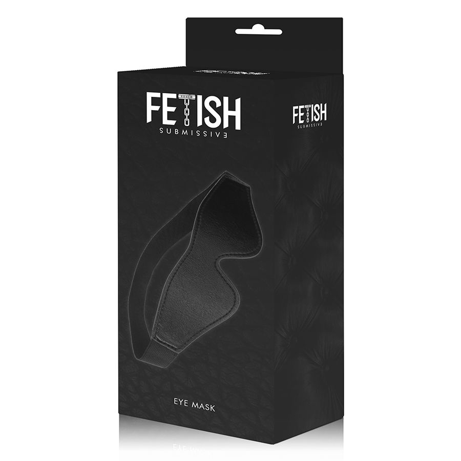 FETISH SUBMISSIVE - VEGAN LEATHER MASK WITH NOPRENE LINING - Image 4