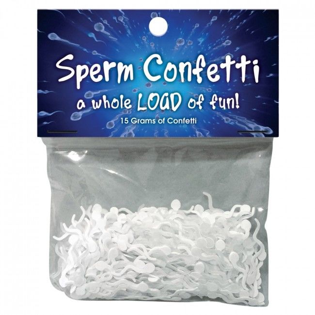 KHEPER GAMES – SPERM-SHAPED CONFETTI